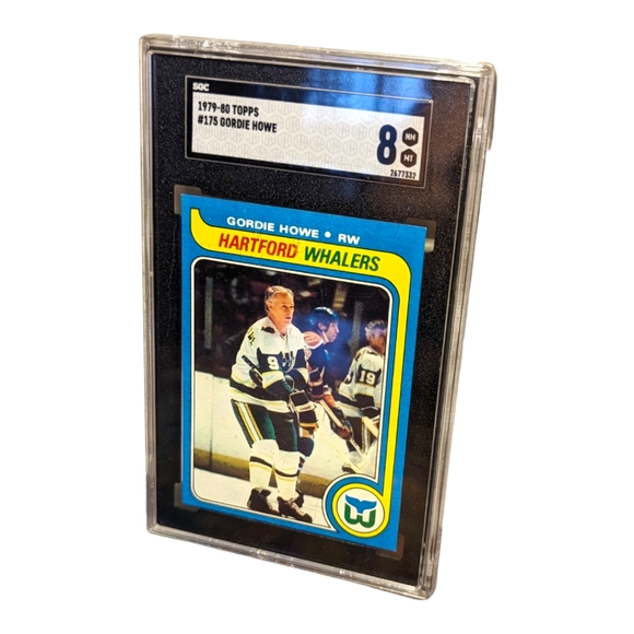 1979-80 Gordie Howe Collector Card Graded 8 out of 10 Hockey Vintage Sports - Picture 5 of 6